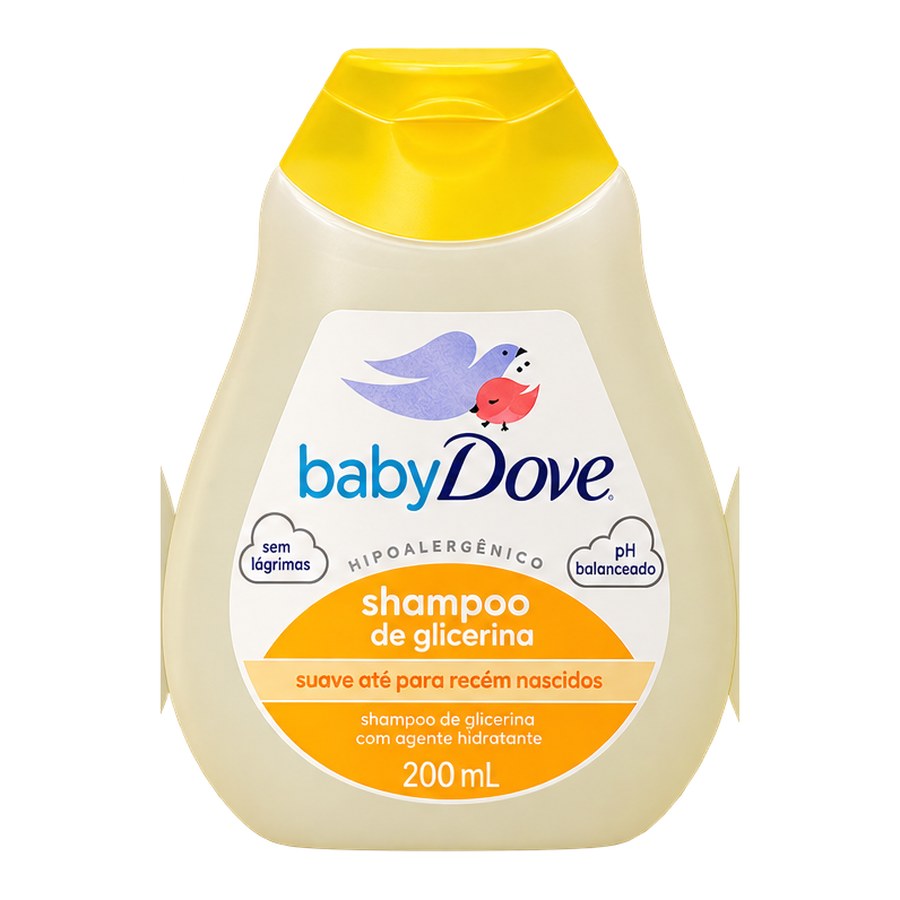 Shampoo BabyDove de Glicerina